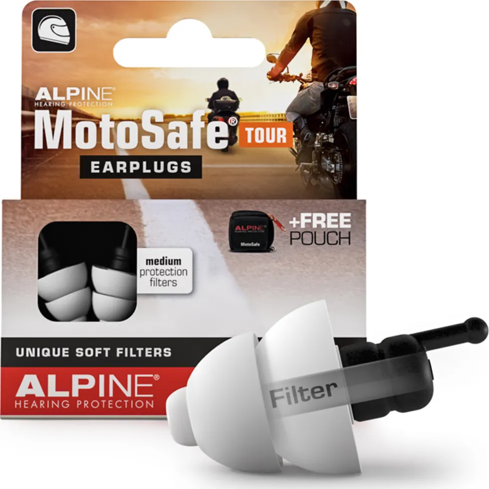 Alpine MotoSafe Tour Motor Oordoppen