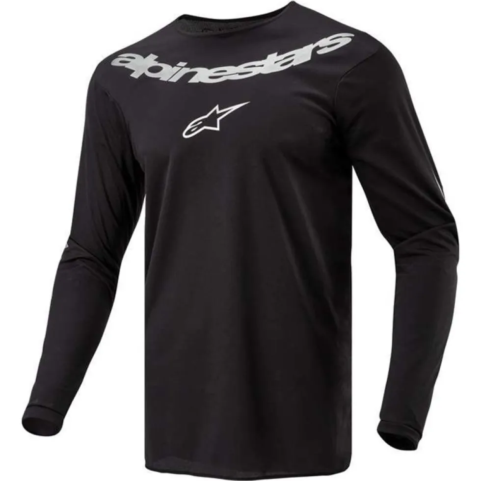 Alpinestars Fluid Graphite Jersey zwart/zilver
