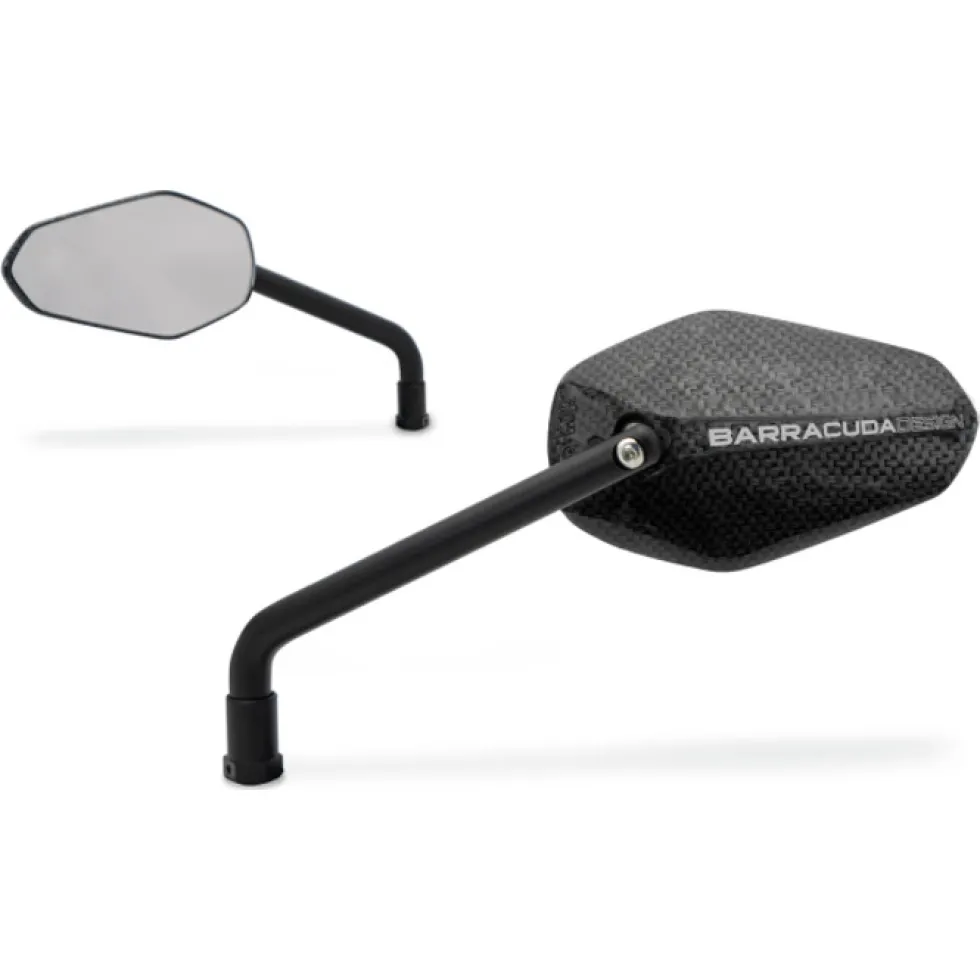 Barracuda Ego-Carbon Spiegels (set)