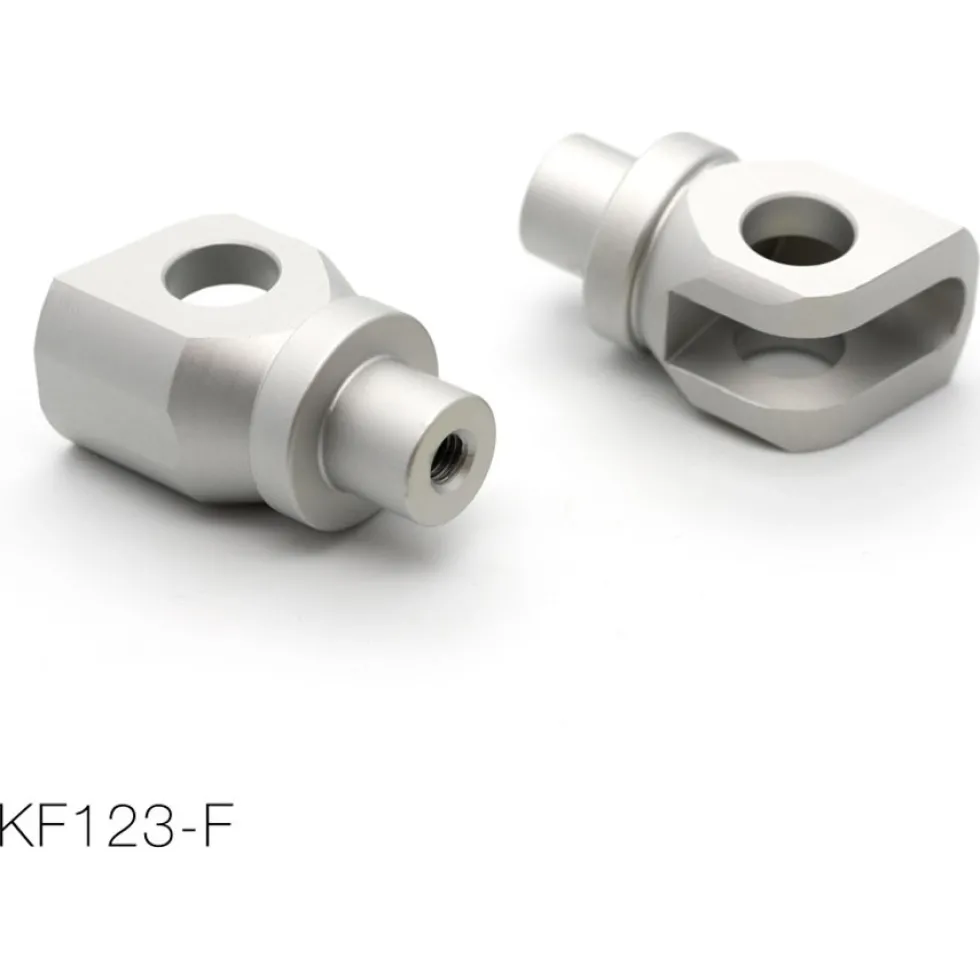 Barracuda Kawasaki Voetsteunen-adapter Voorzijde (set)