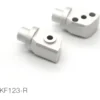 Barracuda Kawasaki Voetsteunen-adapter Achterzijde (set)