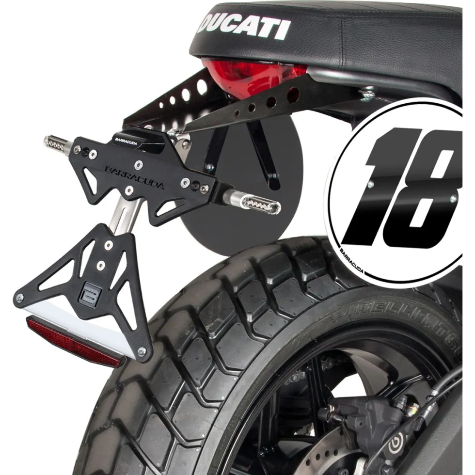 Barracuda Kentekenplaathouder Street Ducati Scrambler (2015 - 2017)
