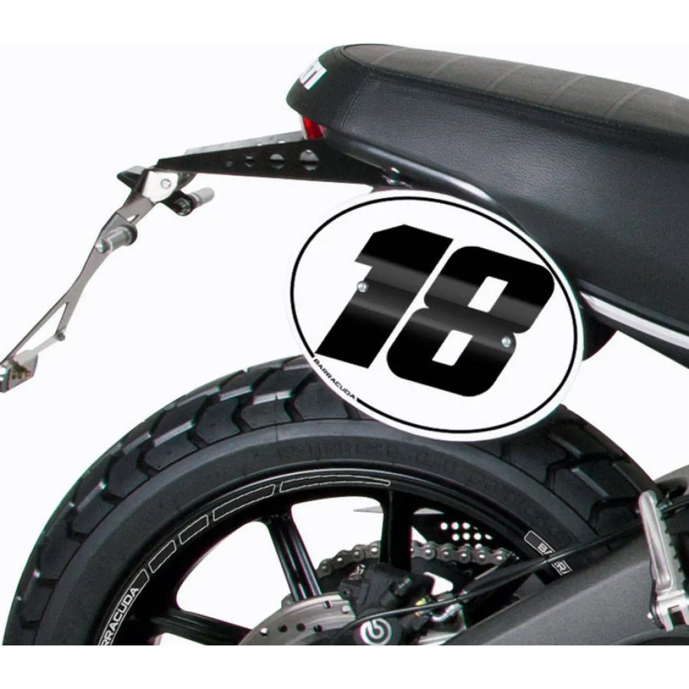 Barracuda Nummerbord Set Ducati Scrambler (2015 - 2017)