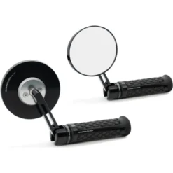 Barracuda Skin-S/Bar End Spiegels (set)