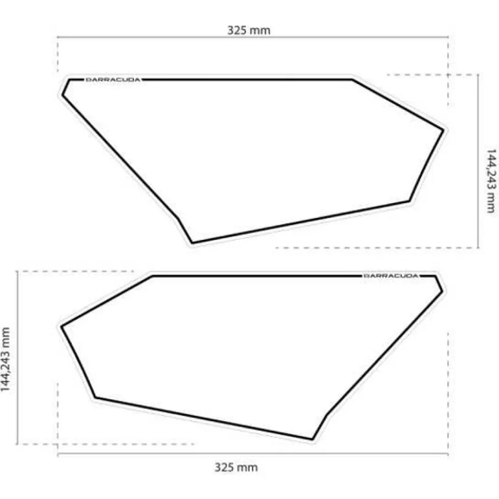 Barracuda Sticker Set Honda X-adv