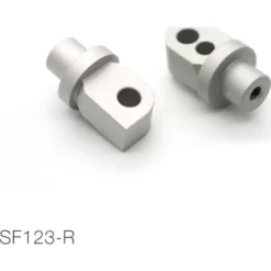 Barracuda Suzuki Voetsteunen-adapter Achterzijde (set)