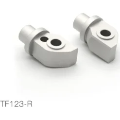 Barracuda Triumph Voetsteunen-adapter Achterzijde (set)