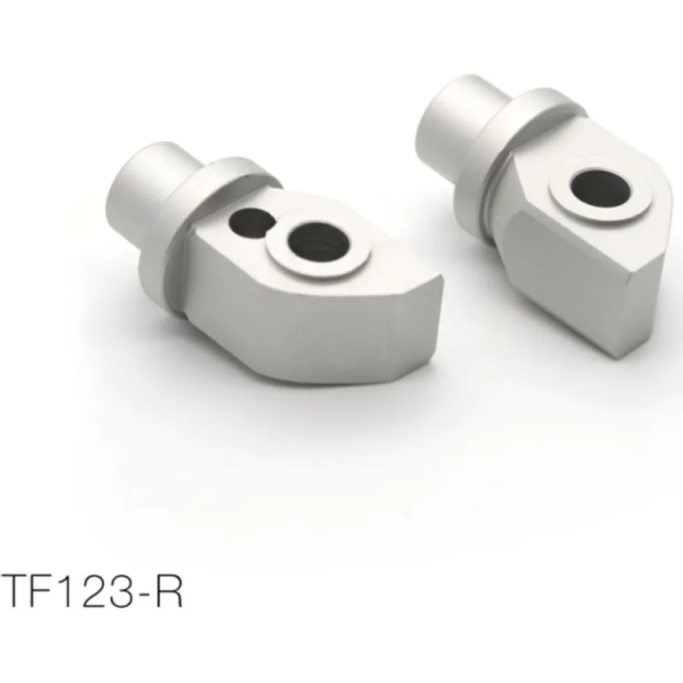 Barracuda Triumph Voetsteunen-adapter Achterzijde (set)