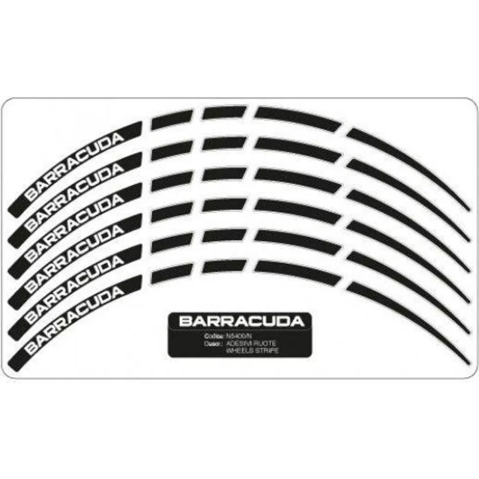 Barracuda Wheel Stripes For Motorbike