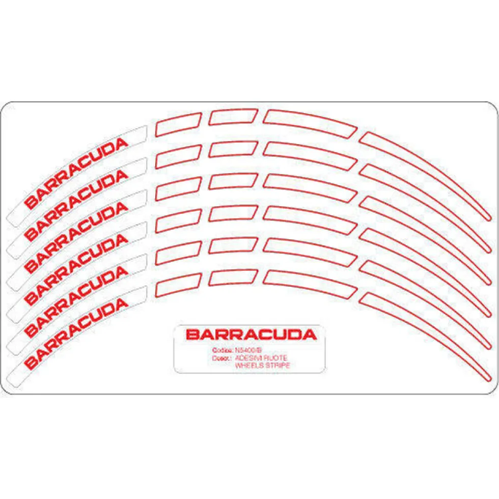 Barracuda Wheel Stripes For Maxiscooter