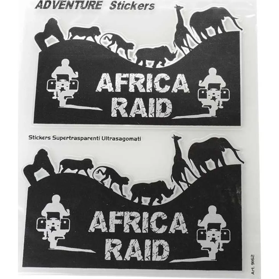 Booster Adventure stickers Africa Raid 20x24 cm