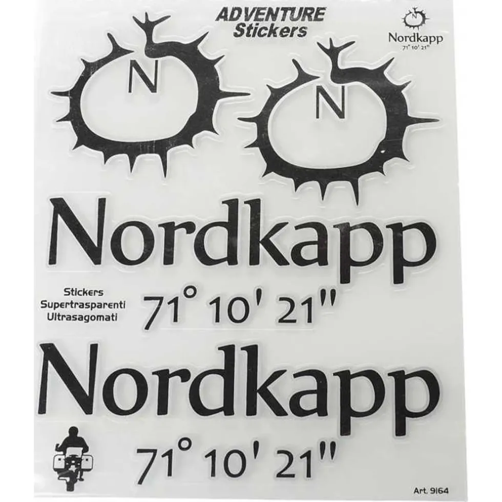 Booster Adventure stickers Nordkapp 20x24 cm