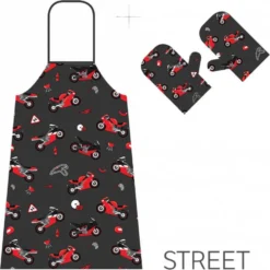 Booster Kookschort en wanten (Street)