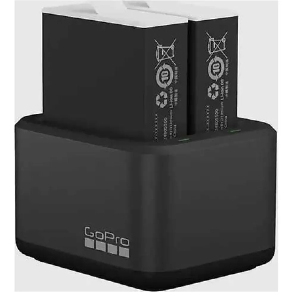 GoPro Dual oplader en Enduro Batterijen
