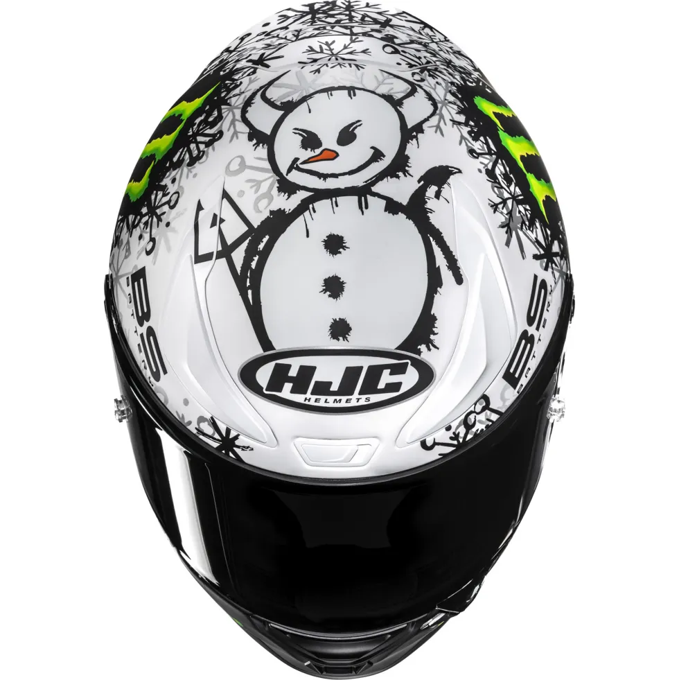 HJC RPHA 1 V2 Carbon Snow Diablo Integraalhelm