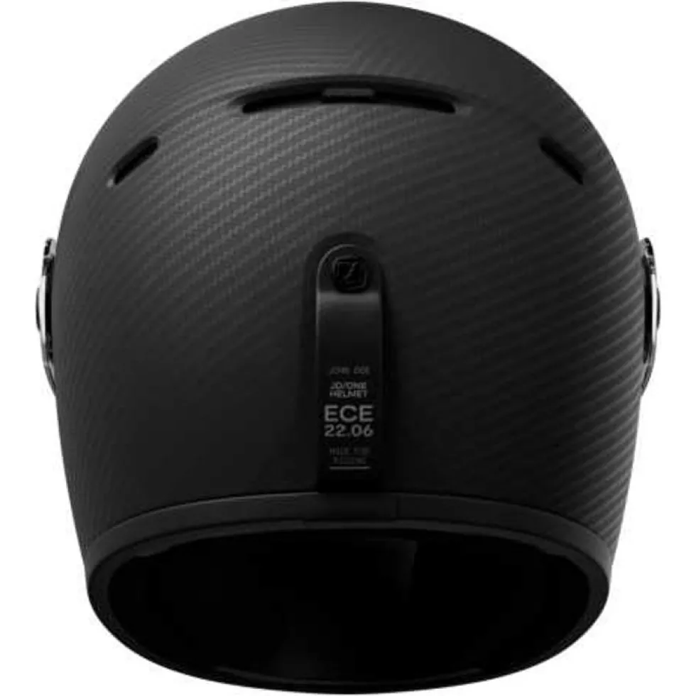 John Doe JD/One Signature Frozen Black Carbon Integraalhelm