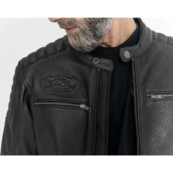 John Doe Leather Jacket Dexter Black