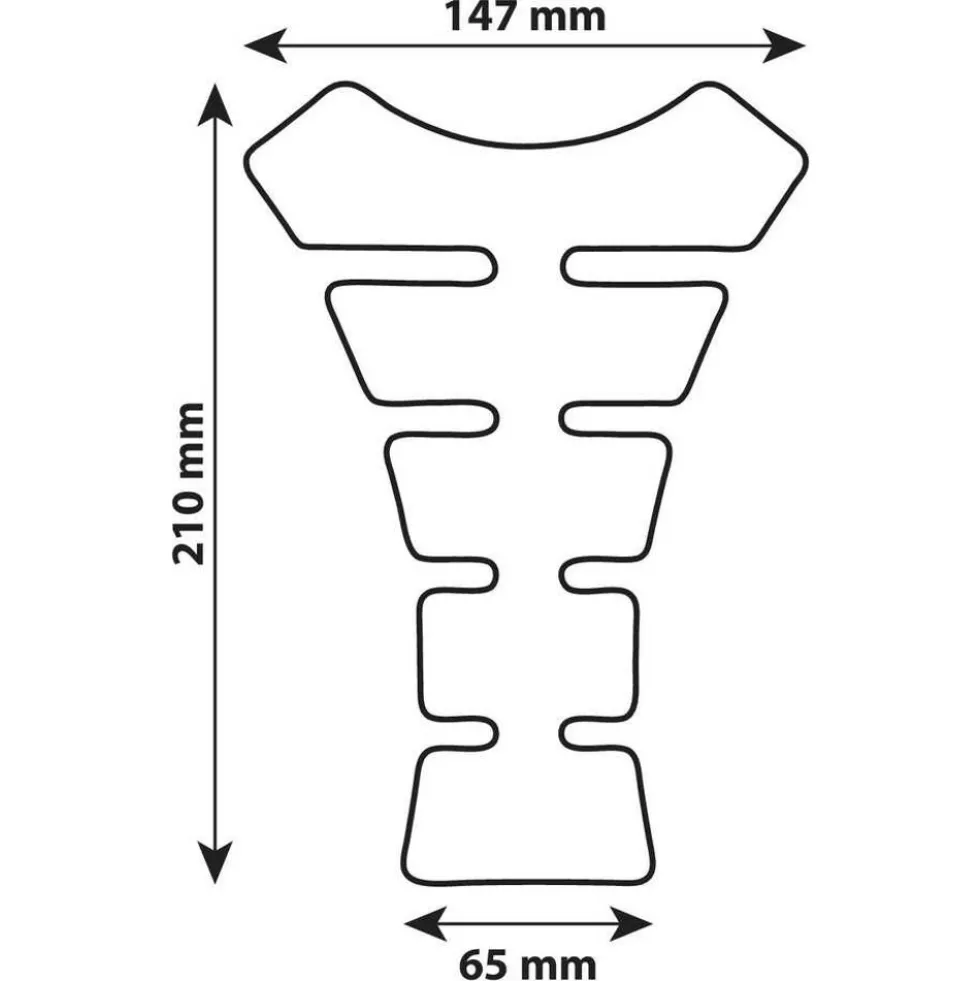 Lampa Pro-Tank X4 Carbon Tankpad