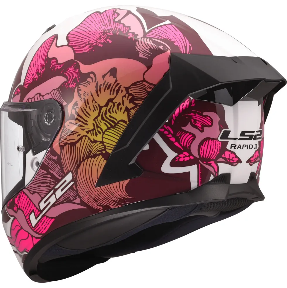 LS2 FF820 Rapid III Poppies II Integraalhelm
