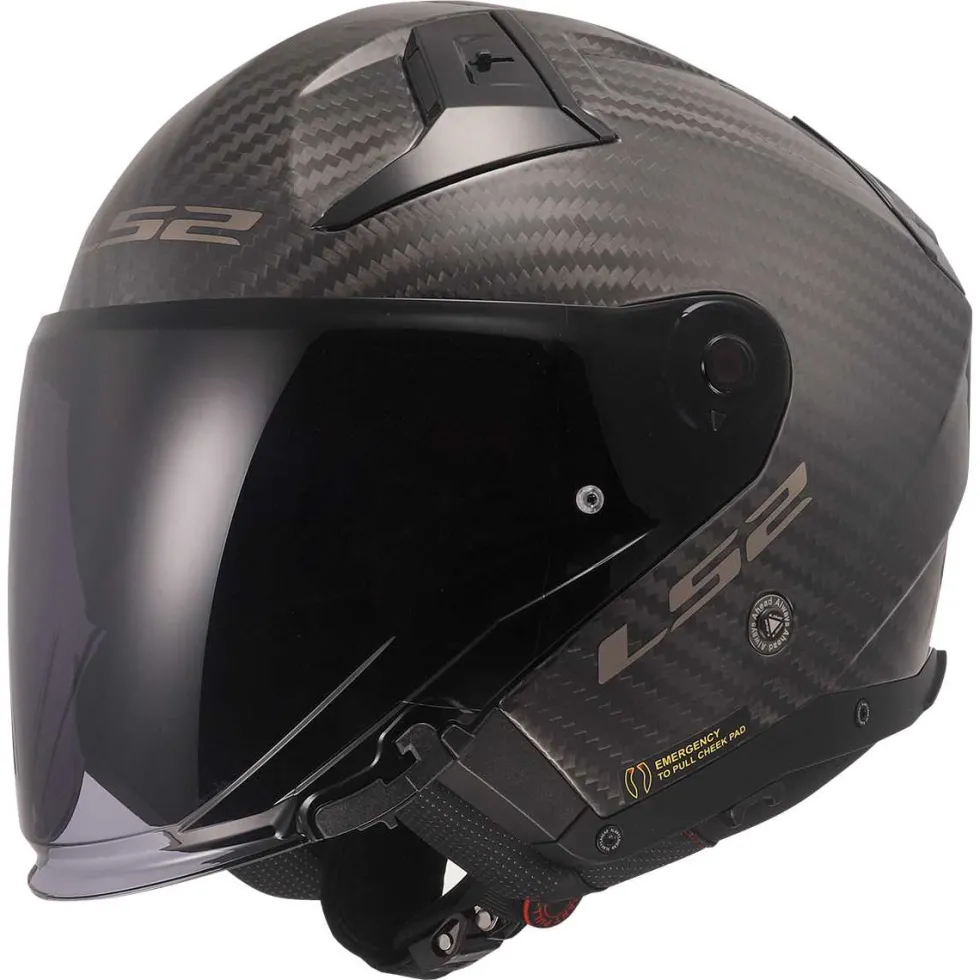 LS2 OF603 INFINITY II C CARBON jethelm