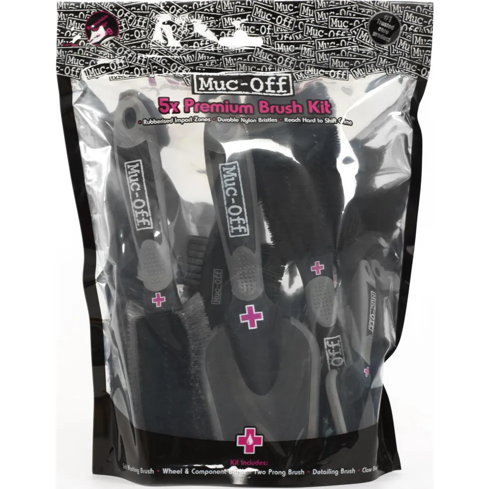 Muc-Off Premium detailing borstelset 5-delig