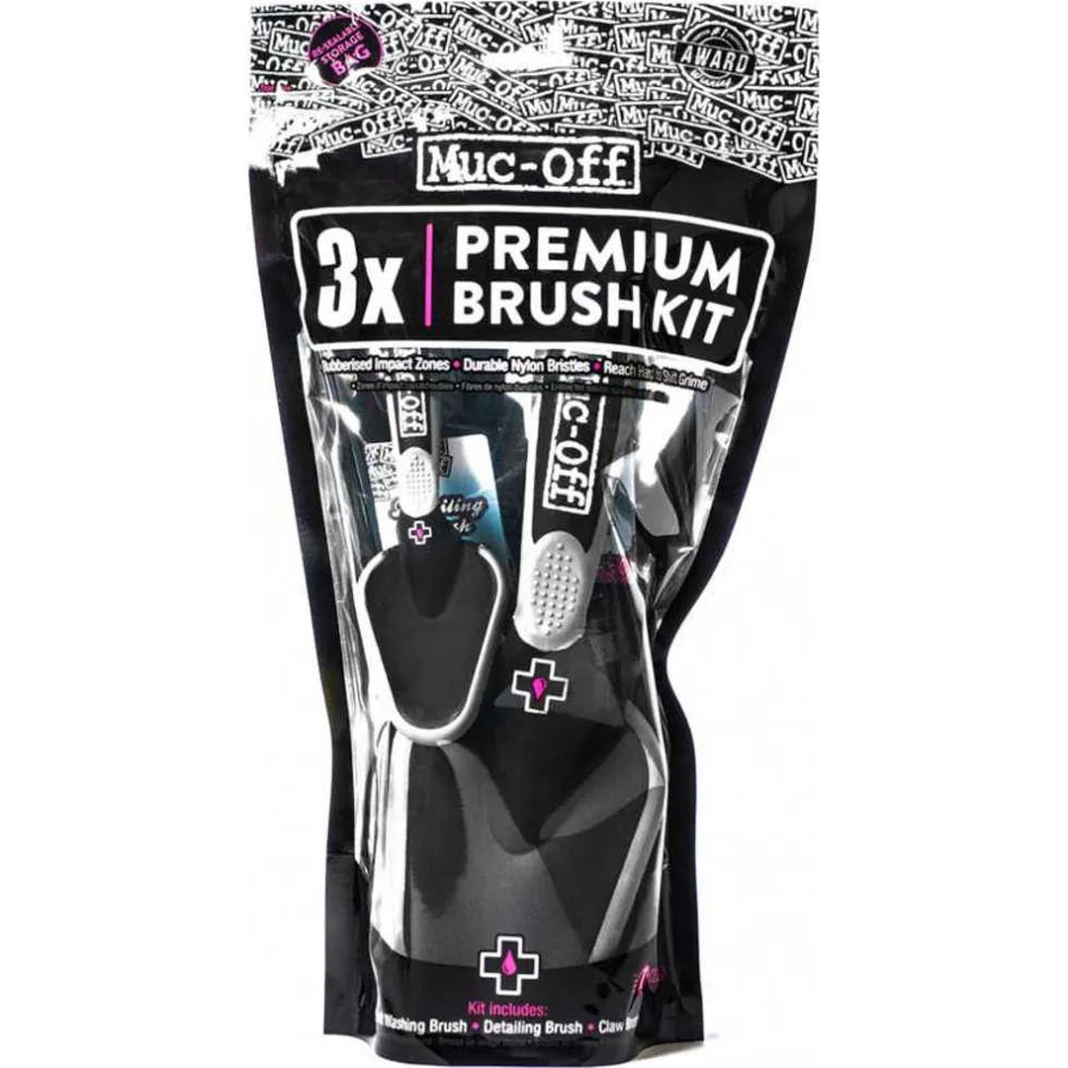 Muc-Off 3X Premium Borstelset