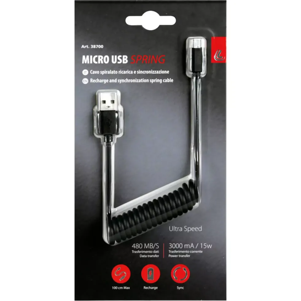 Opti-line Micro Usb 1m Oplaadkabel