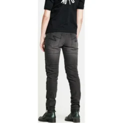 Pando Moto Rosie Devil Plain Dames Motorjeans