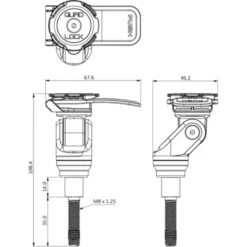 Quad Lock Pro Handlebar Clamp Mount