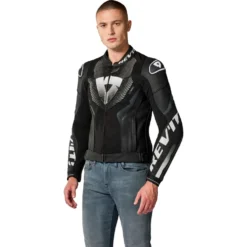 REV'IT! Hyperspeed 3 Air Leren Motorjas