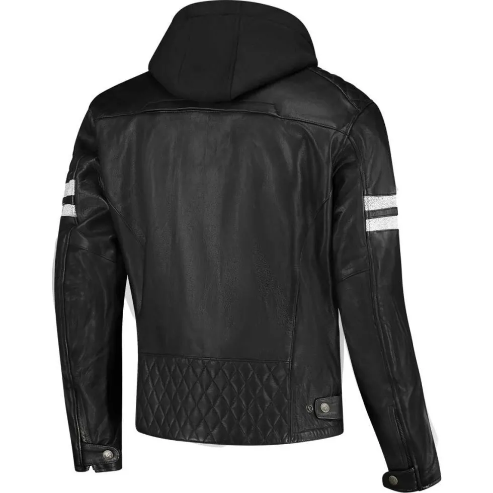 Rusty Stitches Jari Hooded V2 Motorjas