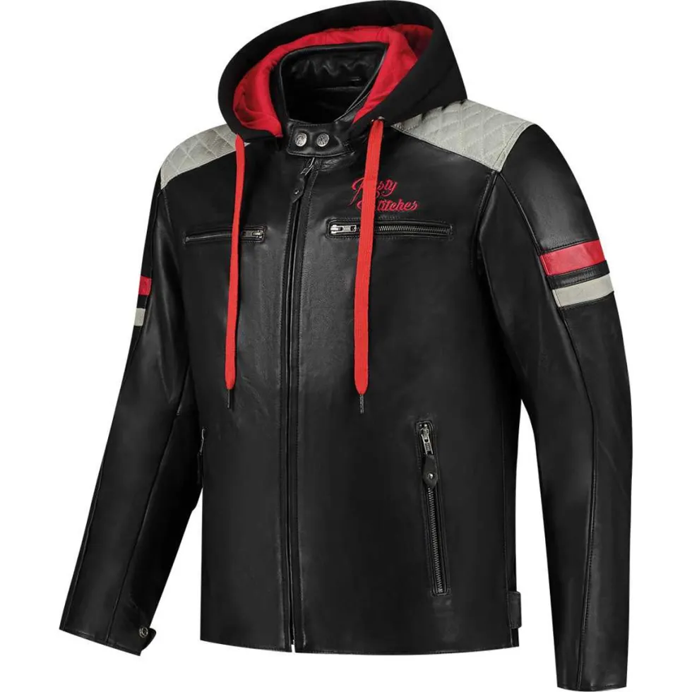 Rusty Stitches Jari Hooded V2 Motorjas