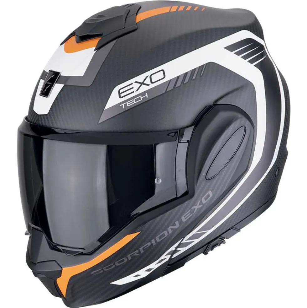 Scorpion Exo-Tech Evo Carbon Cosy Systeemhelm