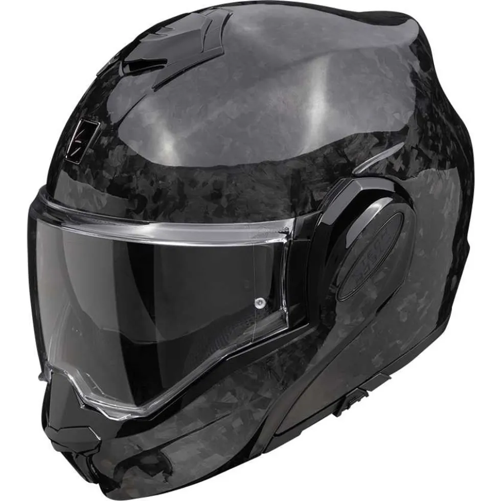 Scorpion EXO-TECH EVO CARBON ONYX Systeemhelm
