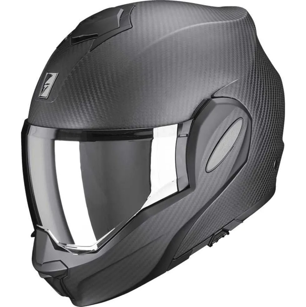 Scorpion EXO-Tech Evo Carbon Solid Systeemhelm