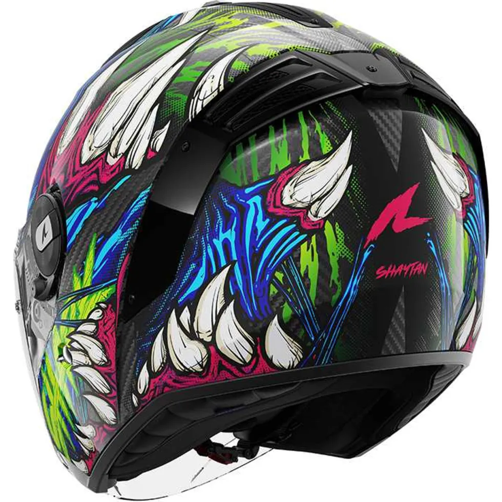 Shark RS Jet Carbon Shaytan Jethelm