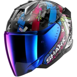 Shark Skwal i3 Jet Hellcat Mat Jethelm