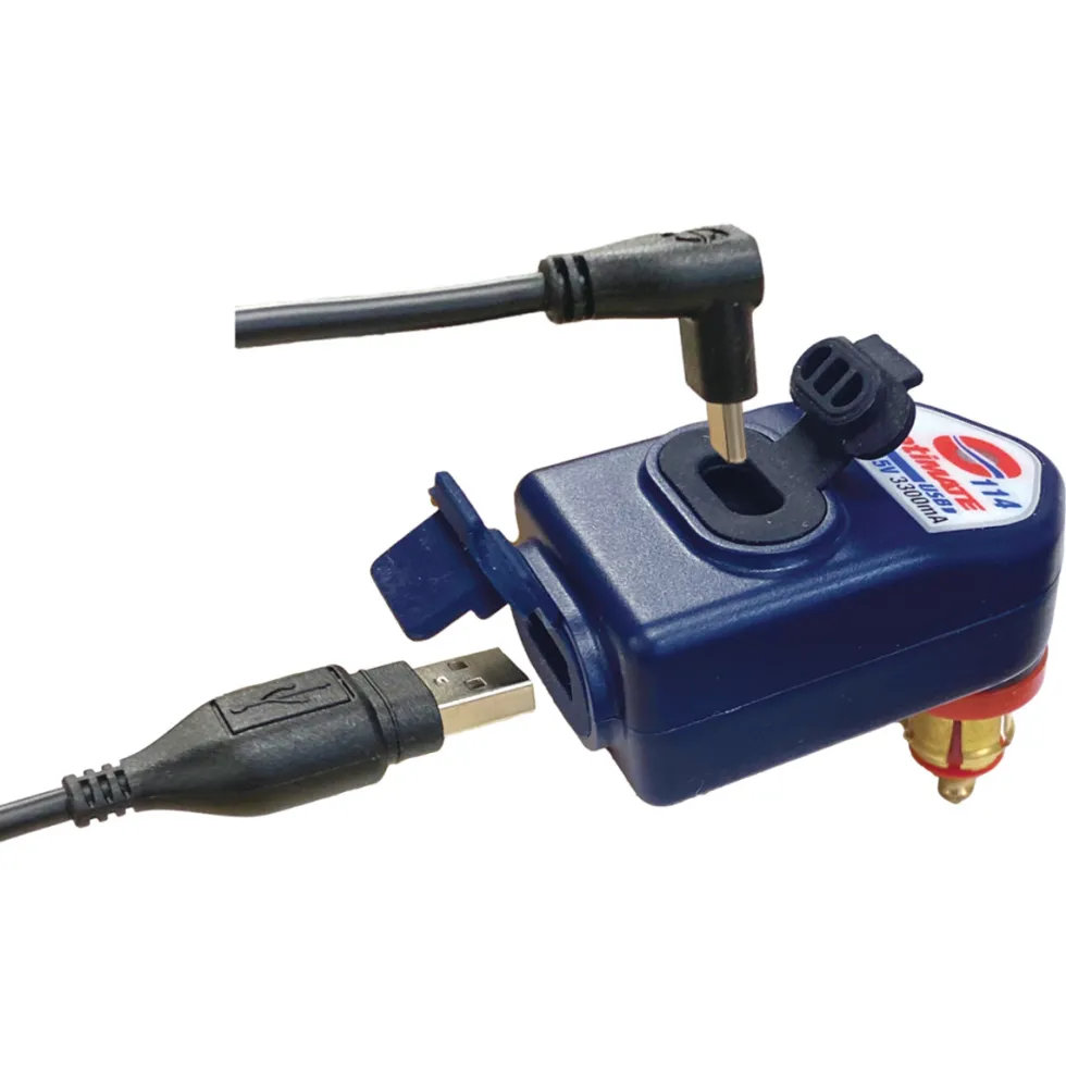 Tecmate Optimate OS-114 SAE Duo USB-oplader 3300 mA
