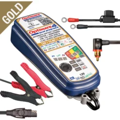 Tecmate Optimate 4 Quad Premium Canbus Gold Druppellader