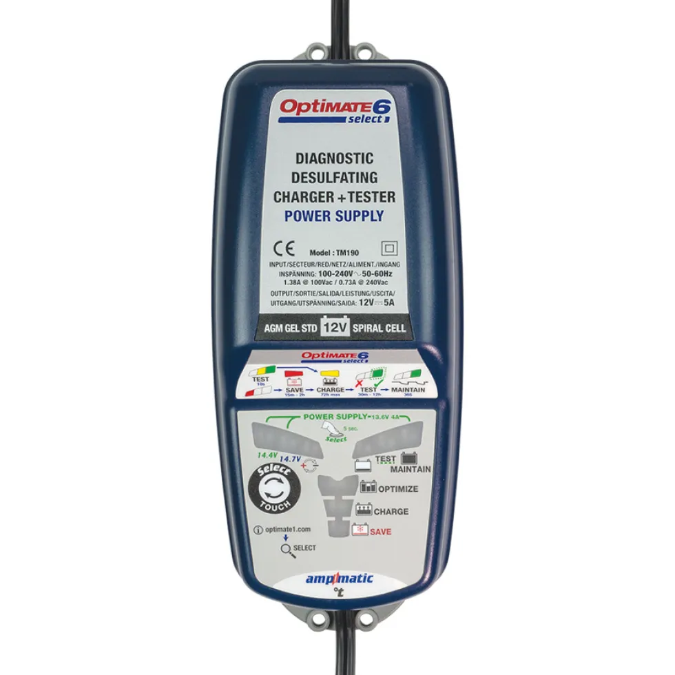Tecmate Optimate 6 Select Acculader